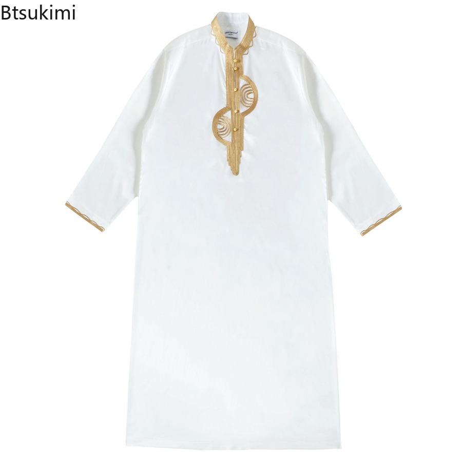 Men'S Fashion Kurta - Męskie stroje muzułmańskie z Bliskiego Wschodu,