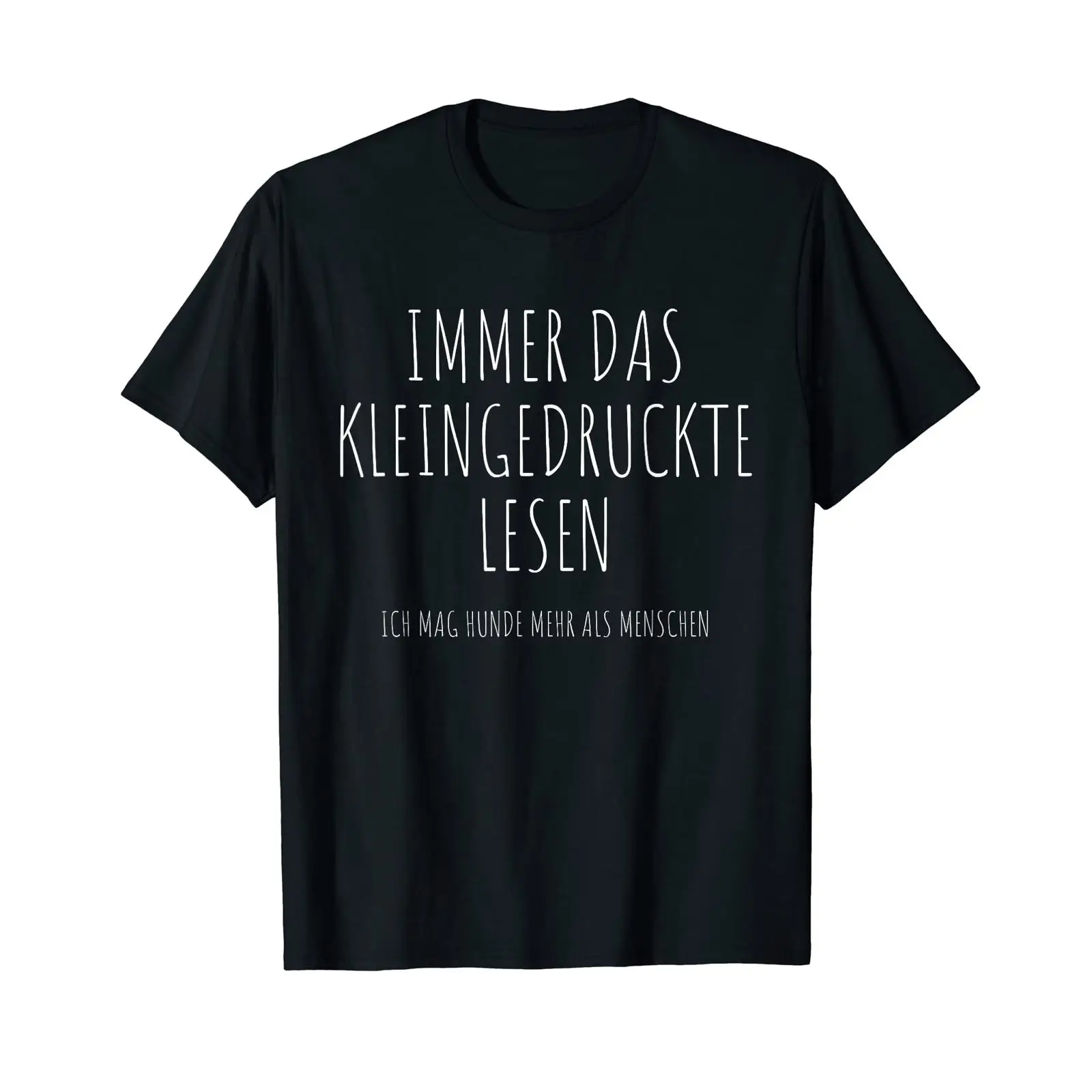 Men'S Fashion Mag - Koszulka z niemieckim napisem „Ich Mag