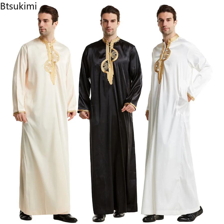 Men'S Fashion Kurta - Muzułmańska odzież męska Kaftan Szaty Długie