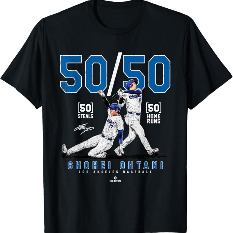 Men'S Fashion Over 50 - Koszulka Ohtani 50 Club Legend Shohei