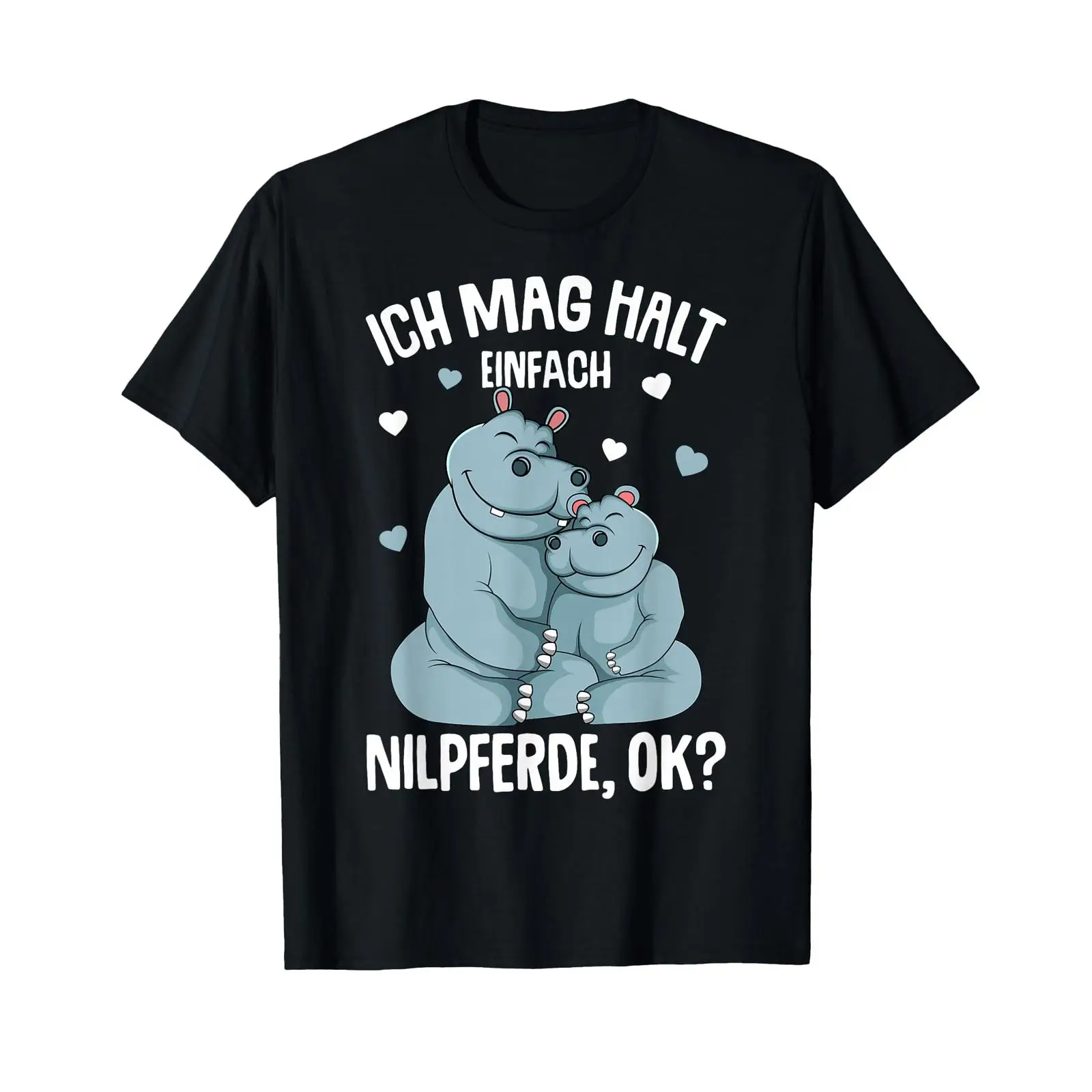 Men'S Fashion Mag - Ich mag halt hippo dziecięca damska