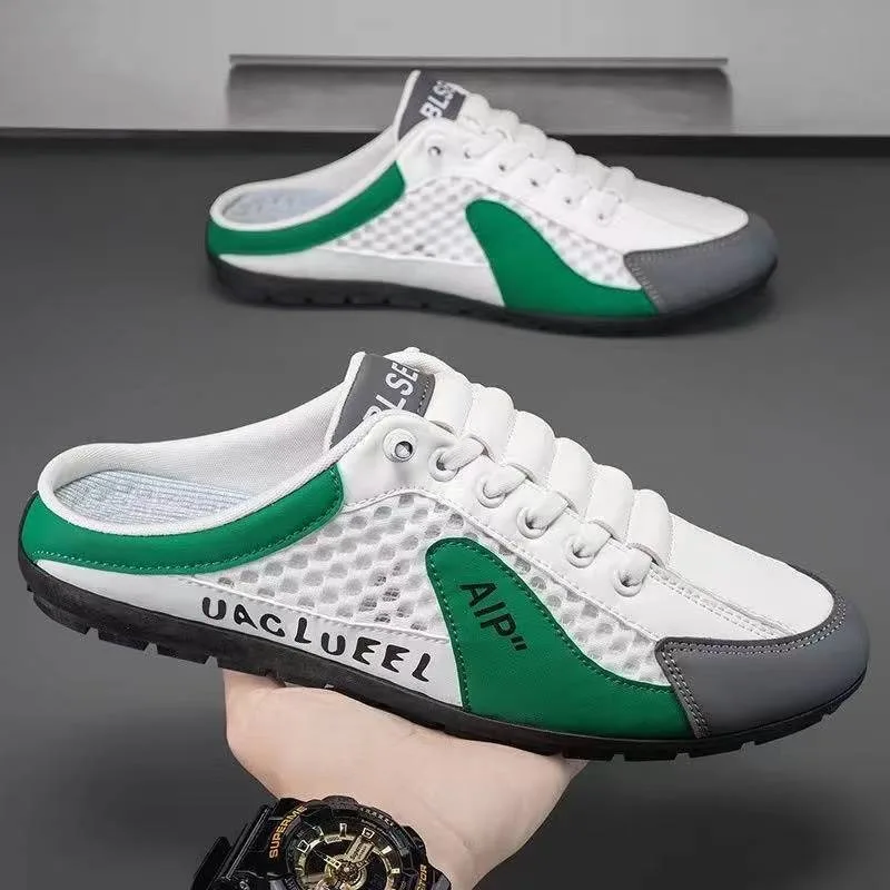 Mens Fashion Chinos - Męskie modne klapki z miękką podeszwą,