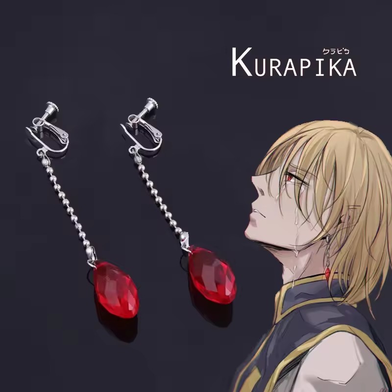 Men'S Fashion Kurta - Klipsy do uszu Kurapika Kurta Cosplay