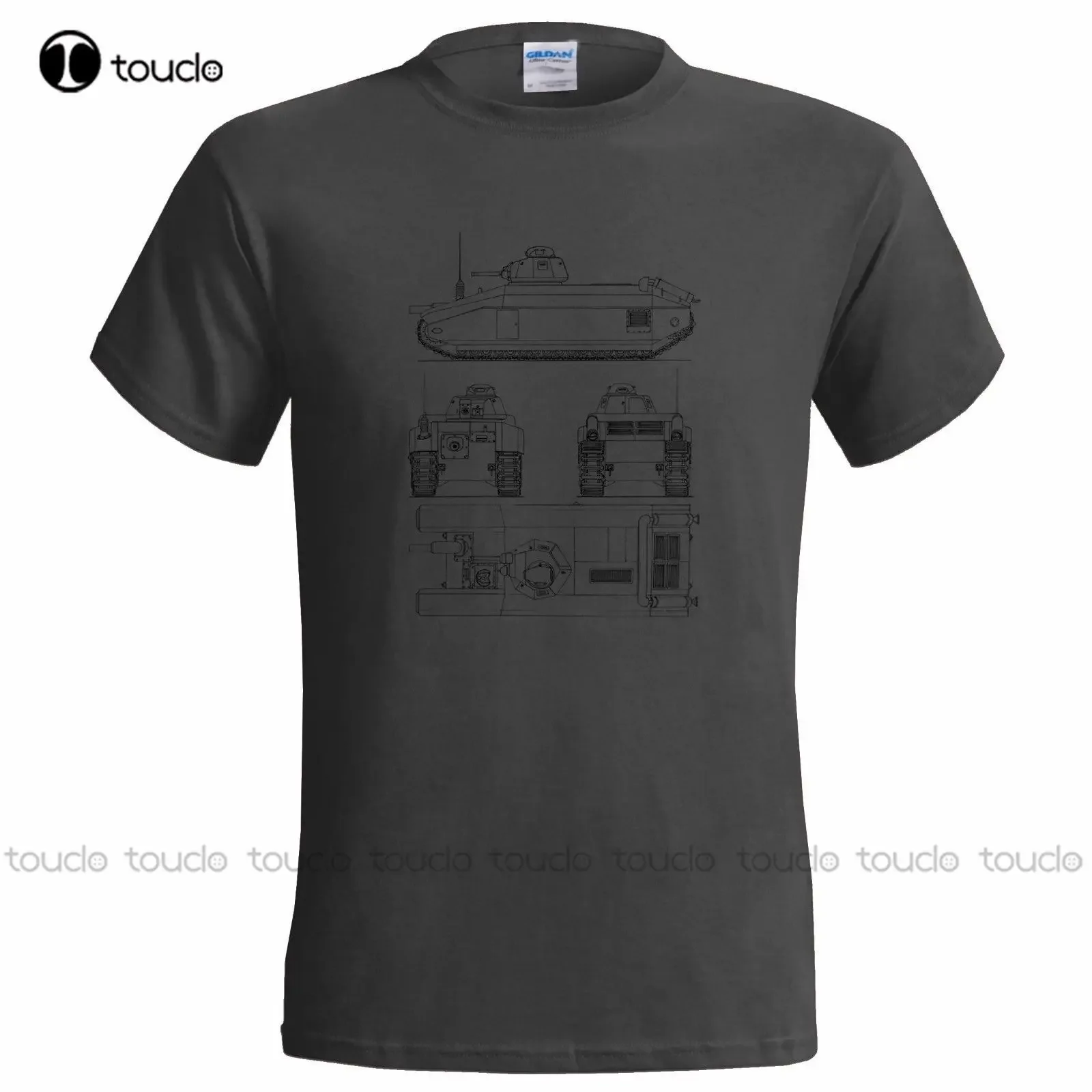 Men'S Fashion V Neck T Shirts - Koszulka Męska Modna Casualowa Arl V