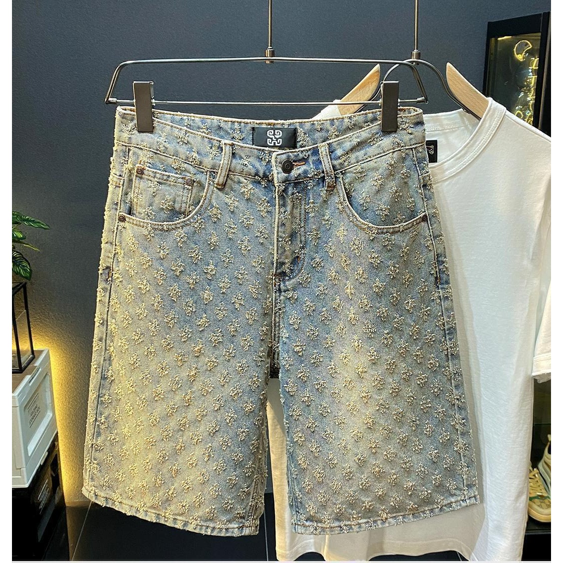 Jeans Pants Fashion Men - Letnie dżinsowe szorty męskie w stylu