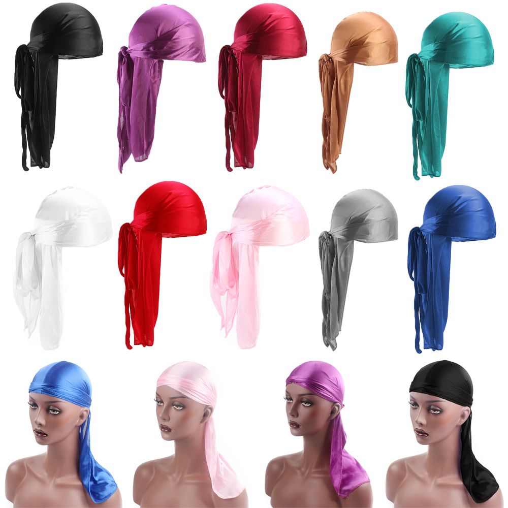 Men'S Fashion Head Scarf - Modna Regulowana Czapka Chemo Gotowa do