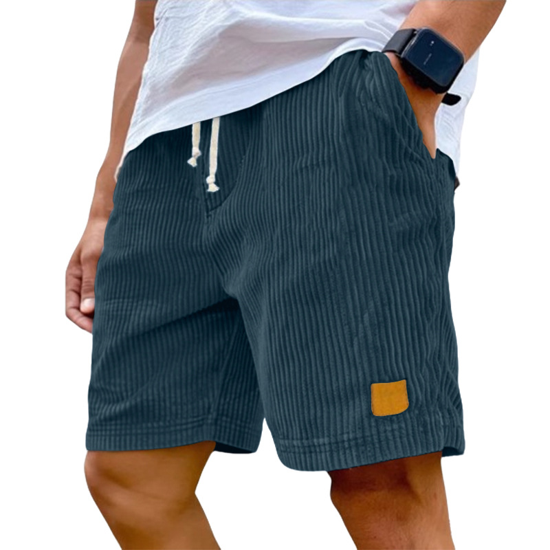 Men'S Fashion Labels - Letnie Nowe Męskie Szorty z Sztruksu