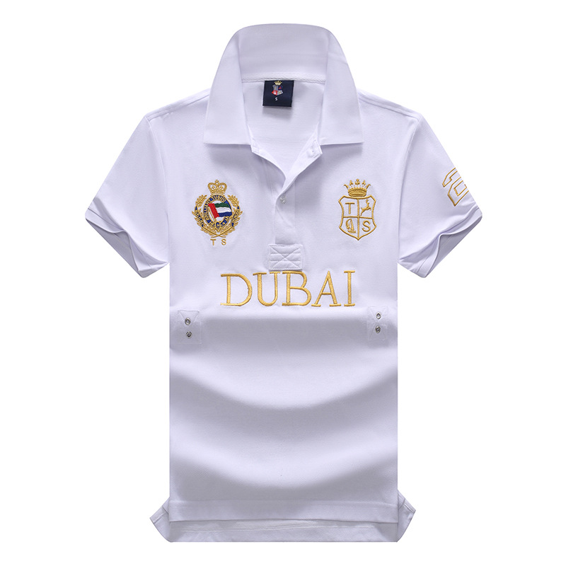 Dubai Men'S Fashion - Nowe koszulki polo dla mężczyzn Bawełniane