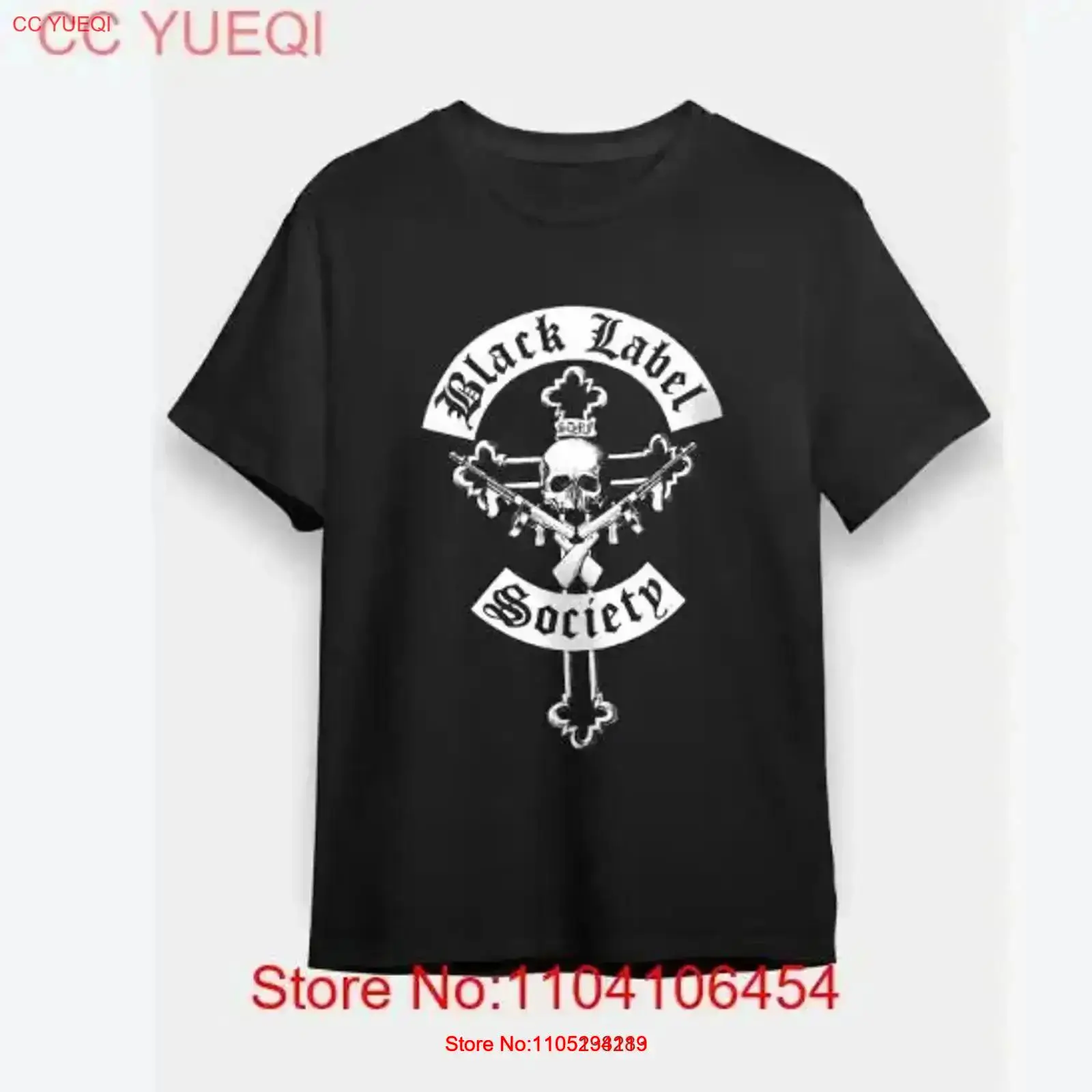 Men'S Fashion Labels - Koszulka Black Label Society, modna, świąteczna,