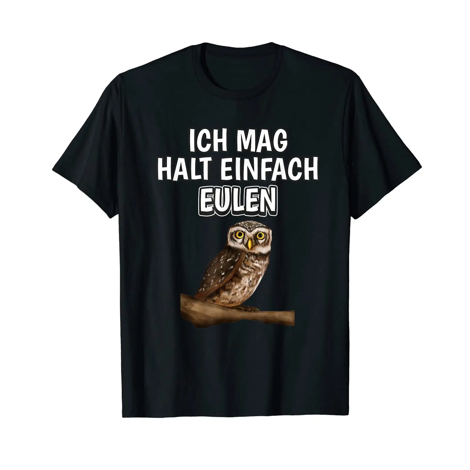 Men'S Fashion Mag - Koszulka z niemieckim napisem „Ich mag