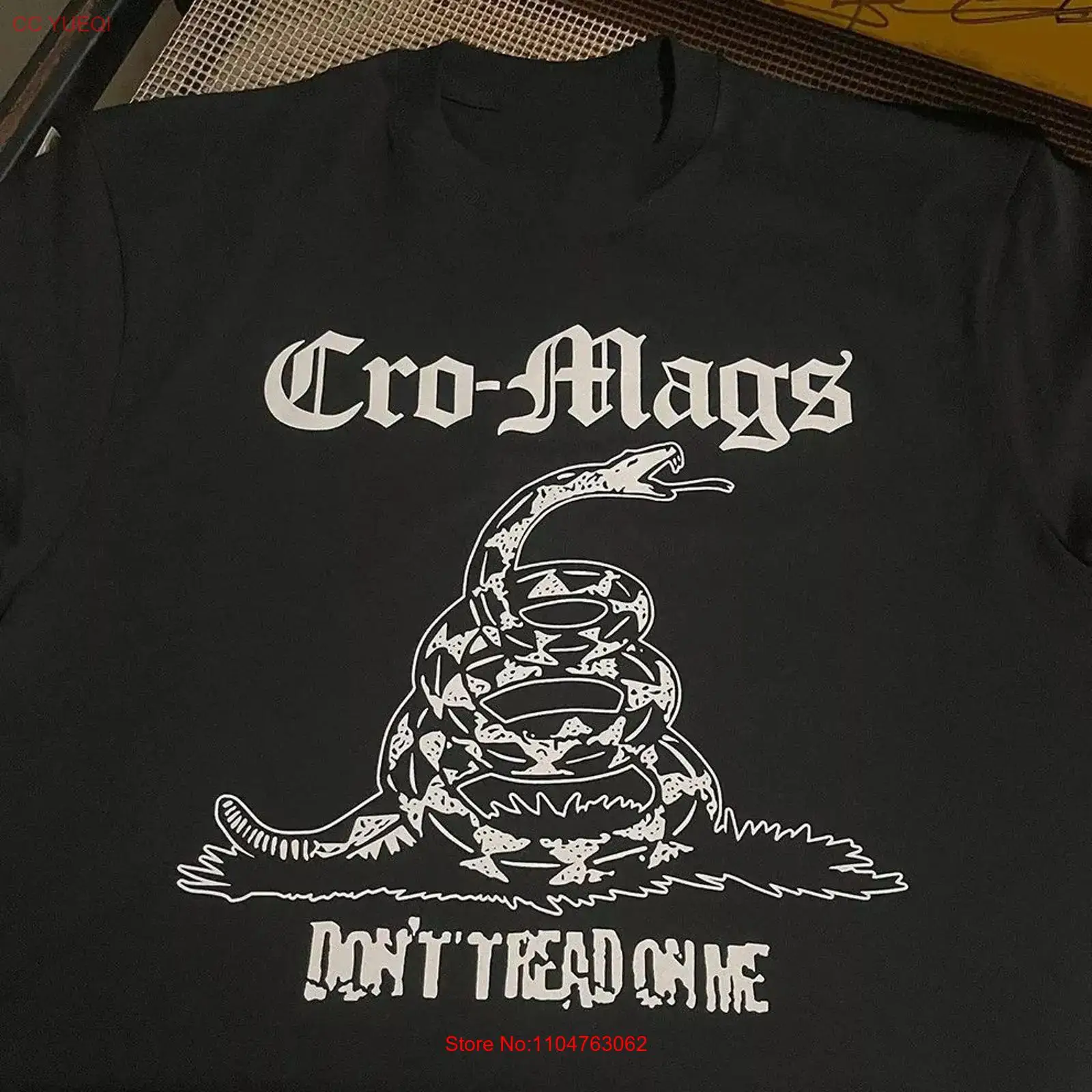Men'S Fashion Mag - Koszulka Cro Mags Band Tour dla