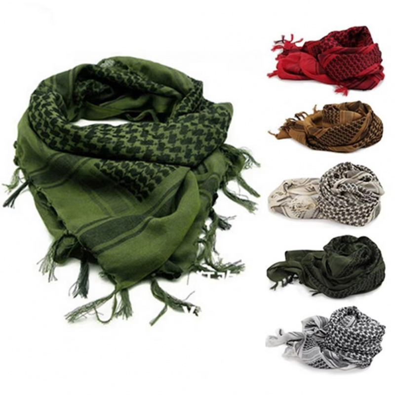 Men'S Fashion Head Scarf - 1/2/3/6 szt. Bawełniany Szal Męski Arabski