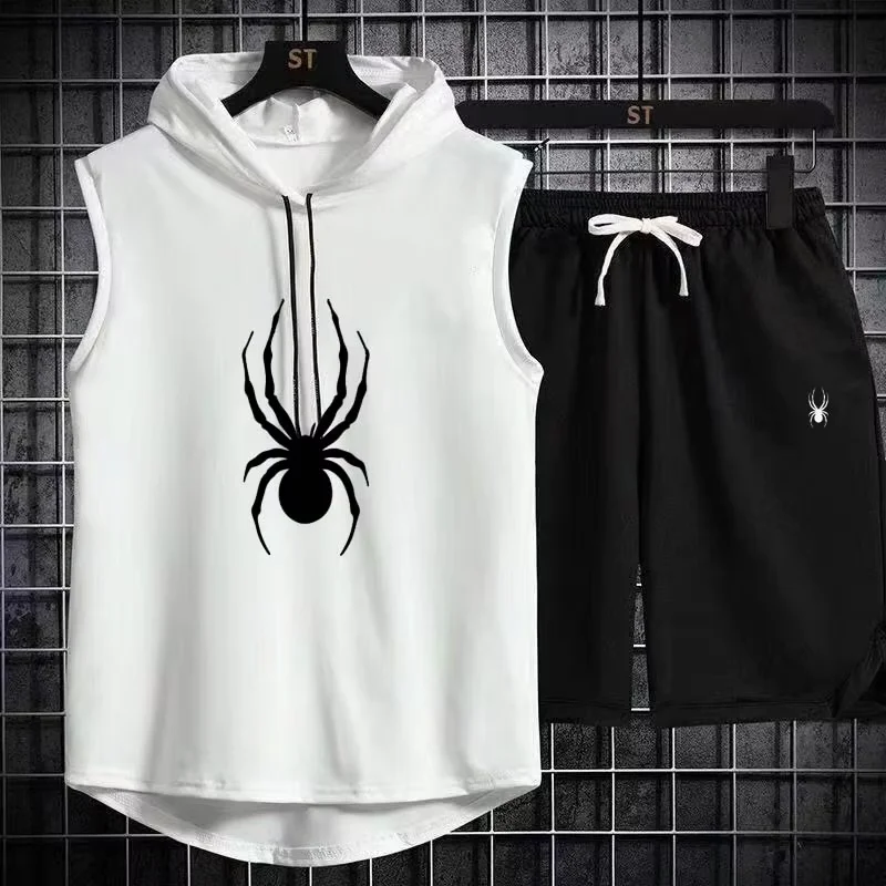Letni męski dwuczęściowy zesta – Men'S Fashion V Neck T Shirts recenzja i cena