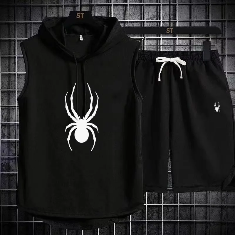 Letni męski dwuczęściowy zesta – Men'S Fashion V Neck T Shirts recenzja i cena