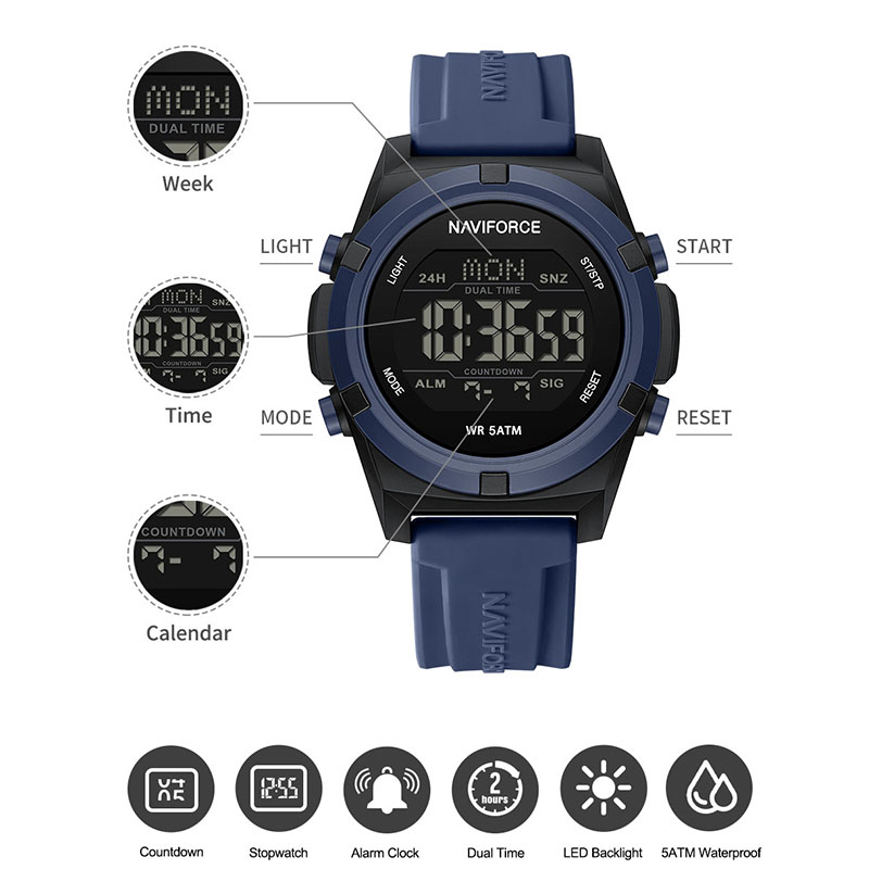 Zegarki NAVIFORCE 2026 dla męż – Men'S Fashion Week 2026 recenzja i cena