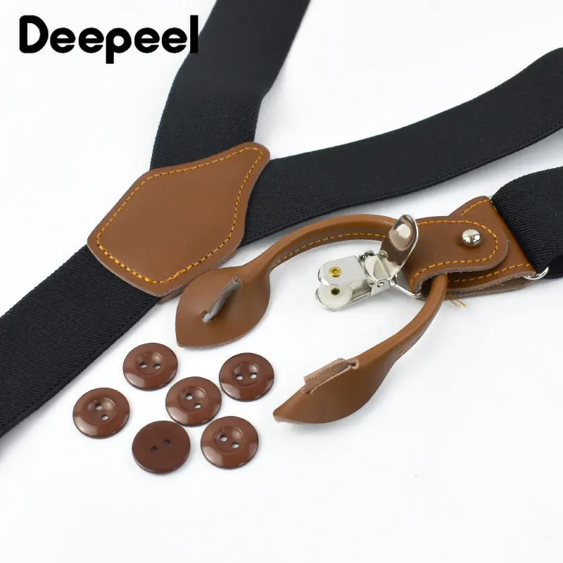 Deepeel 3.5*125cm męskie szelk – Suspenders Clip Men recenzja i cena