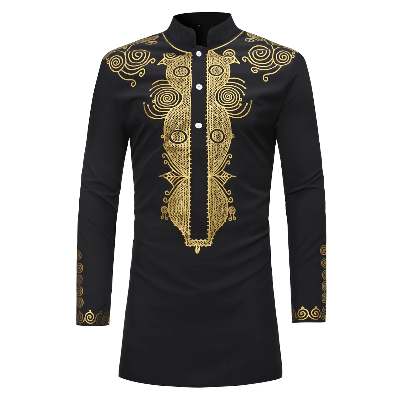 Koszula muzułmańska ze stójką  – Men'S Fashion Kurta recenzja i cena