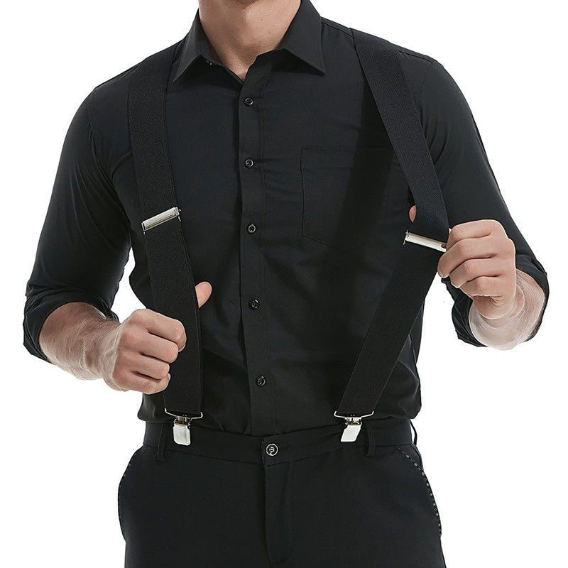 Wytrzymałe szelki w dużych roz – Suspenders Clip Men recenzja i cena