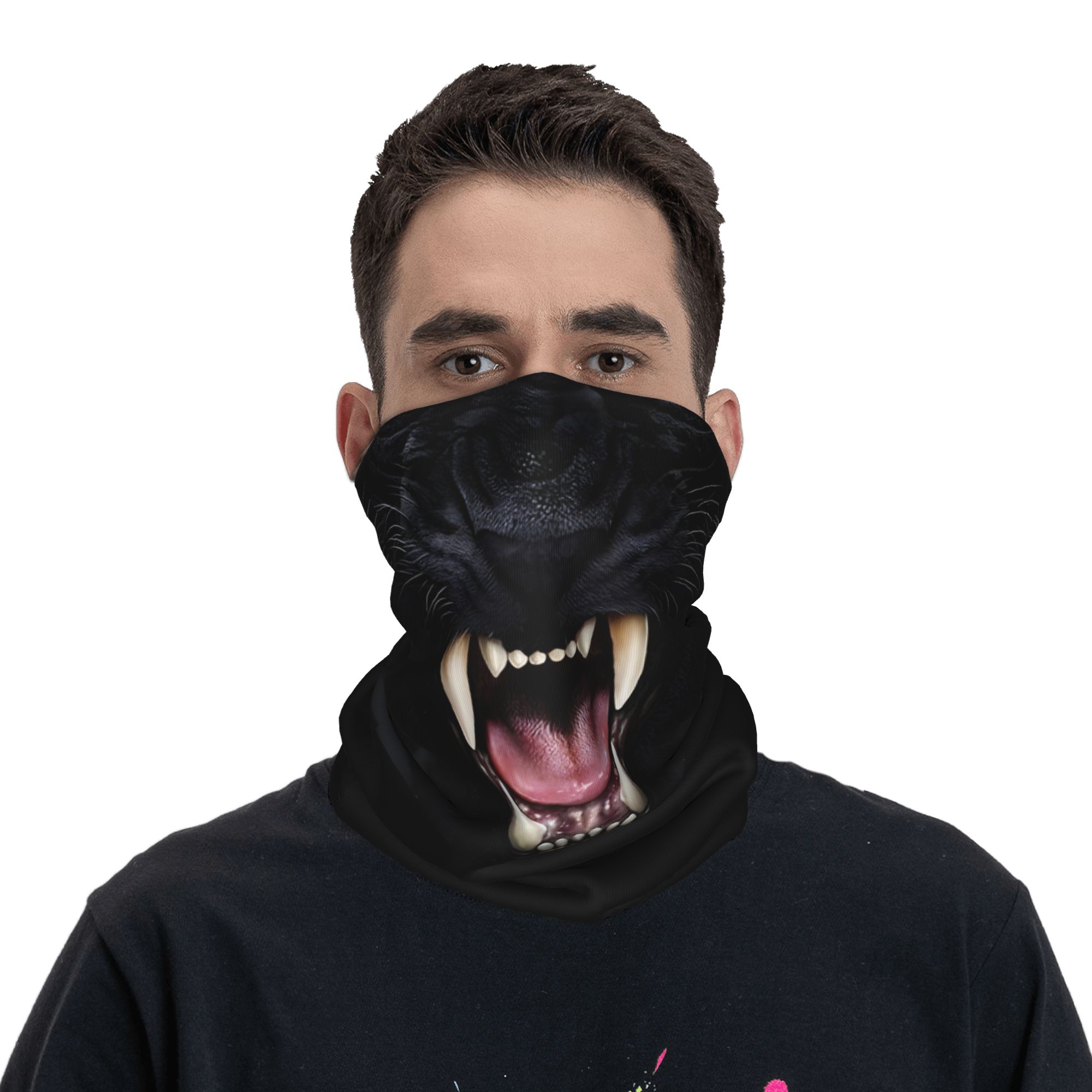 Maska na twarz typu bandana z  – Men'S Fashion Head Scarf recenzja i cena
