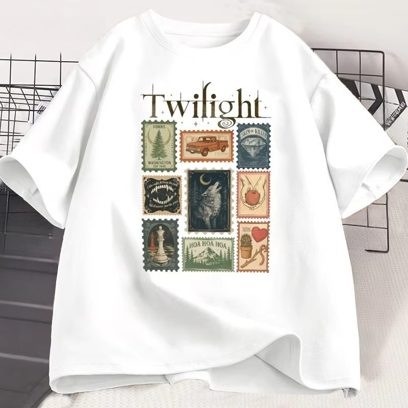 Koszulka Vintage Twilight Fork – Men'S Fashion Aesthetics recenzja i cena