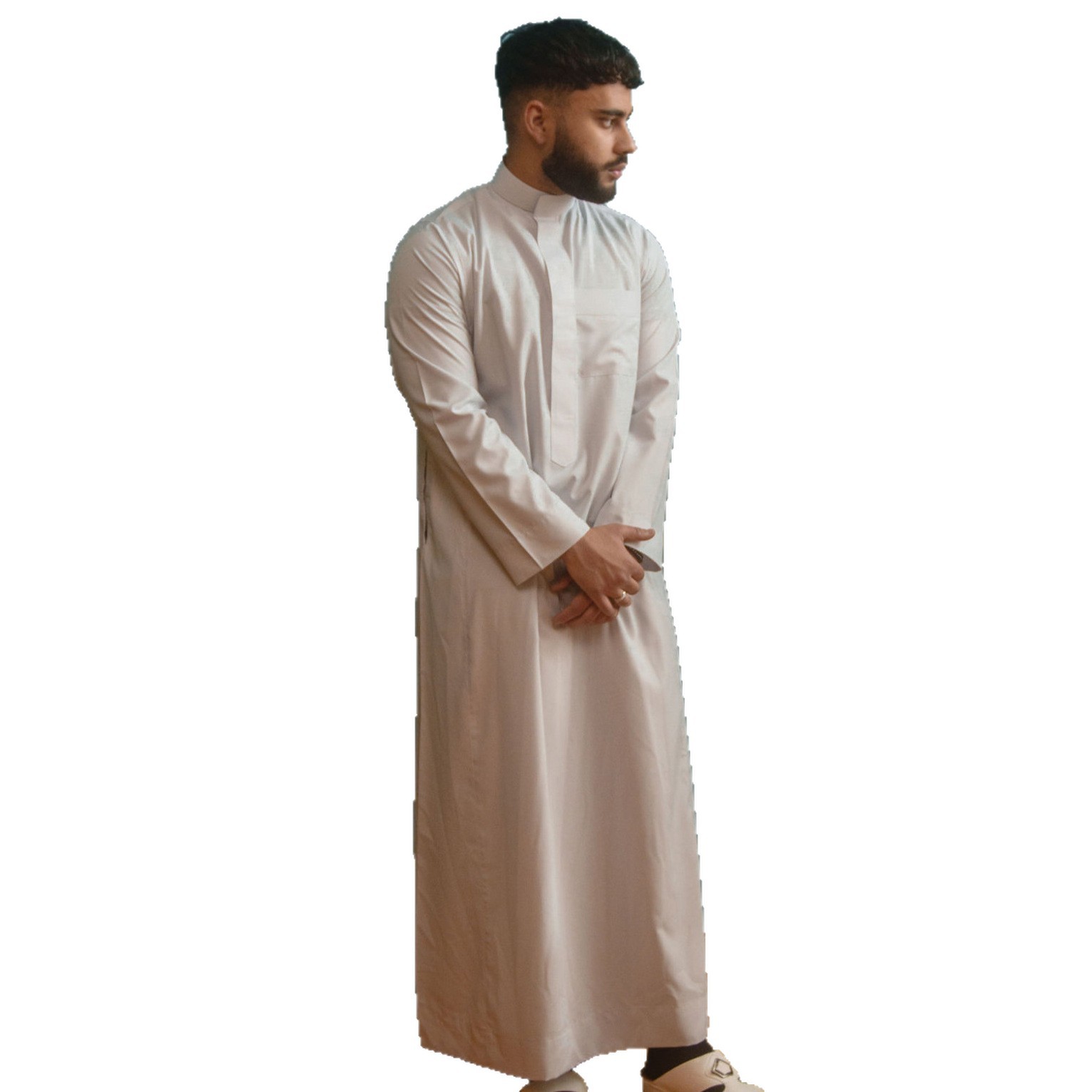 Męska muzułmańska jubba thobe  – Dubai Men'S Fashion recenzja i cena