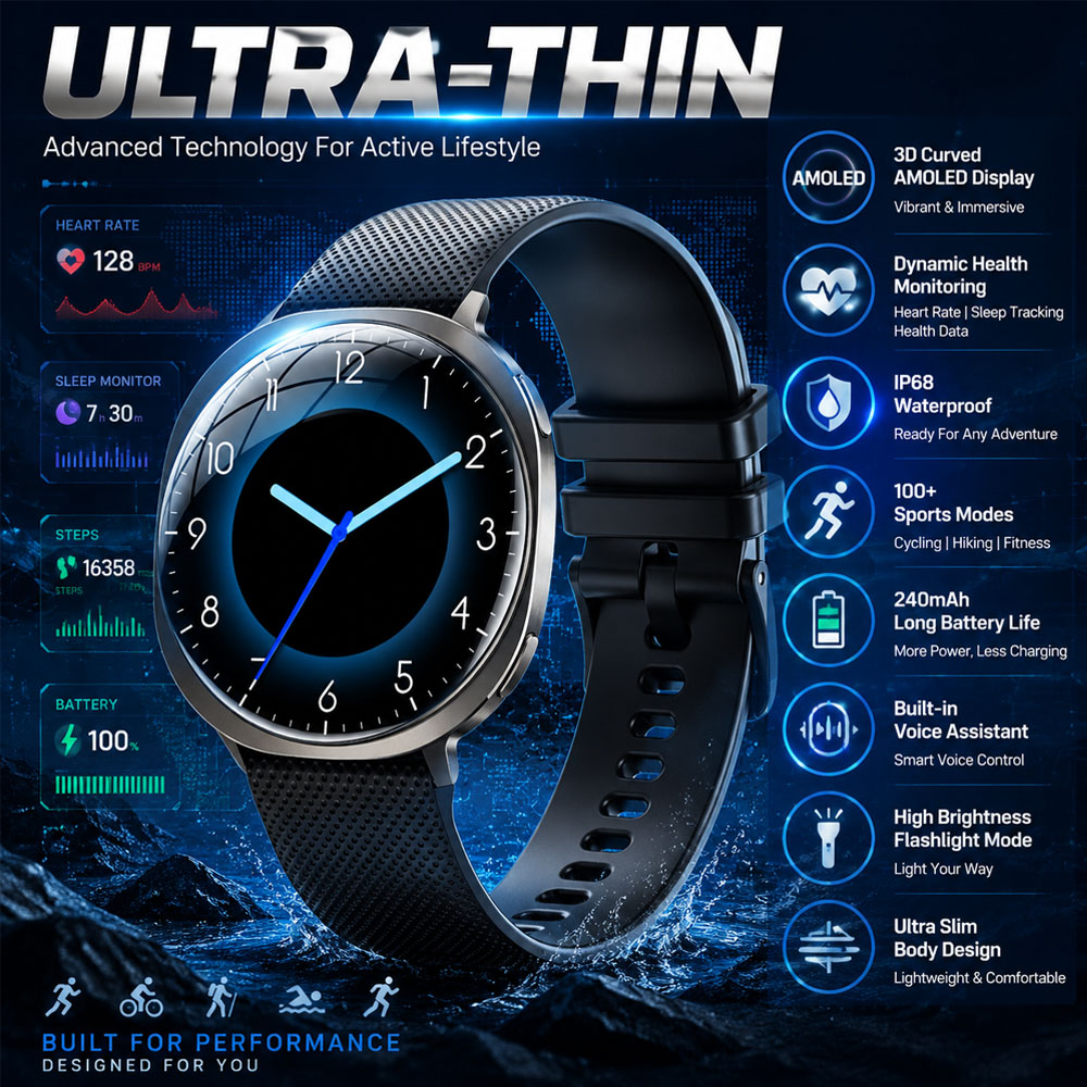 Nowy Smartwatch Monitorujący A – Men'S Fashion Week 2026 recenzja i cena