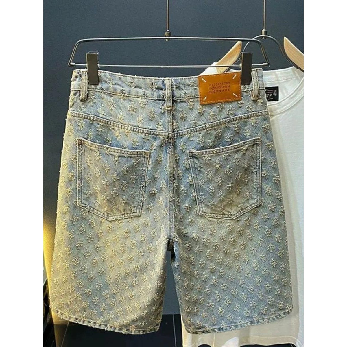 Letnie dżinsowe szorty męskie  – Jeans Pants Fashion Men recenzja i cena