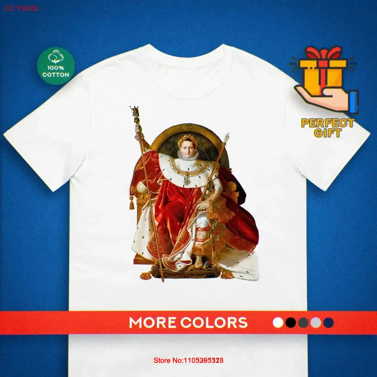 Koszulka Napoleon Ingres Malar – Men'S Fashion History recenzja i cena