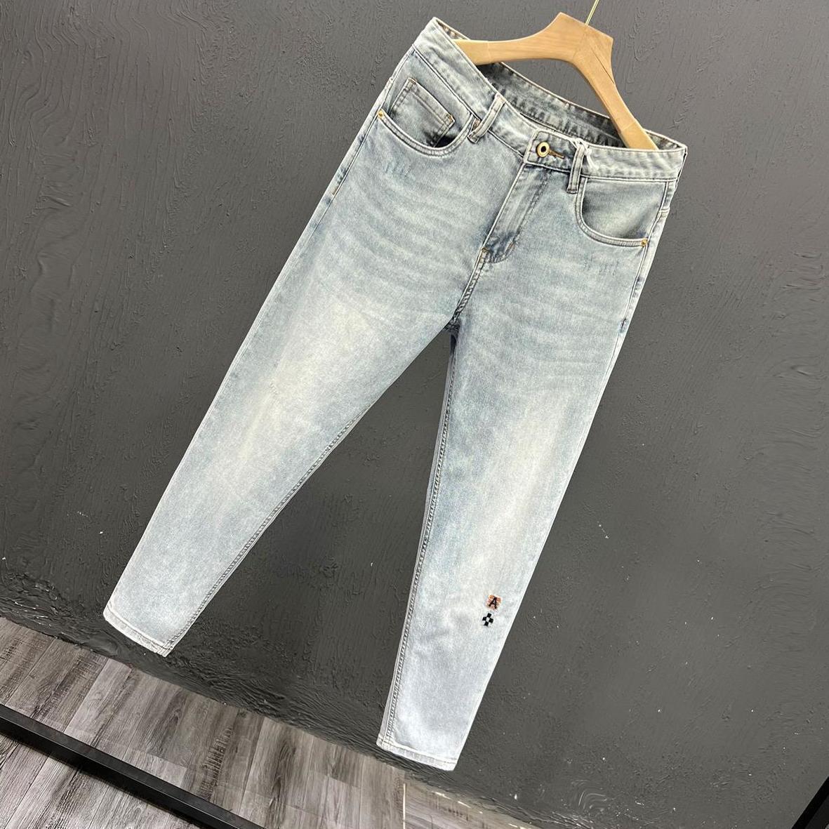 Nowa stylowa męska moda dżinsy – Skinny Jeans Ripped recenzja i cena