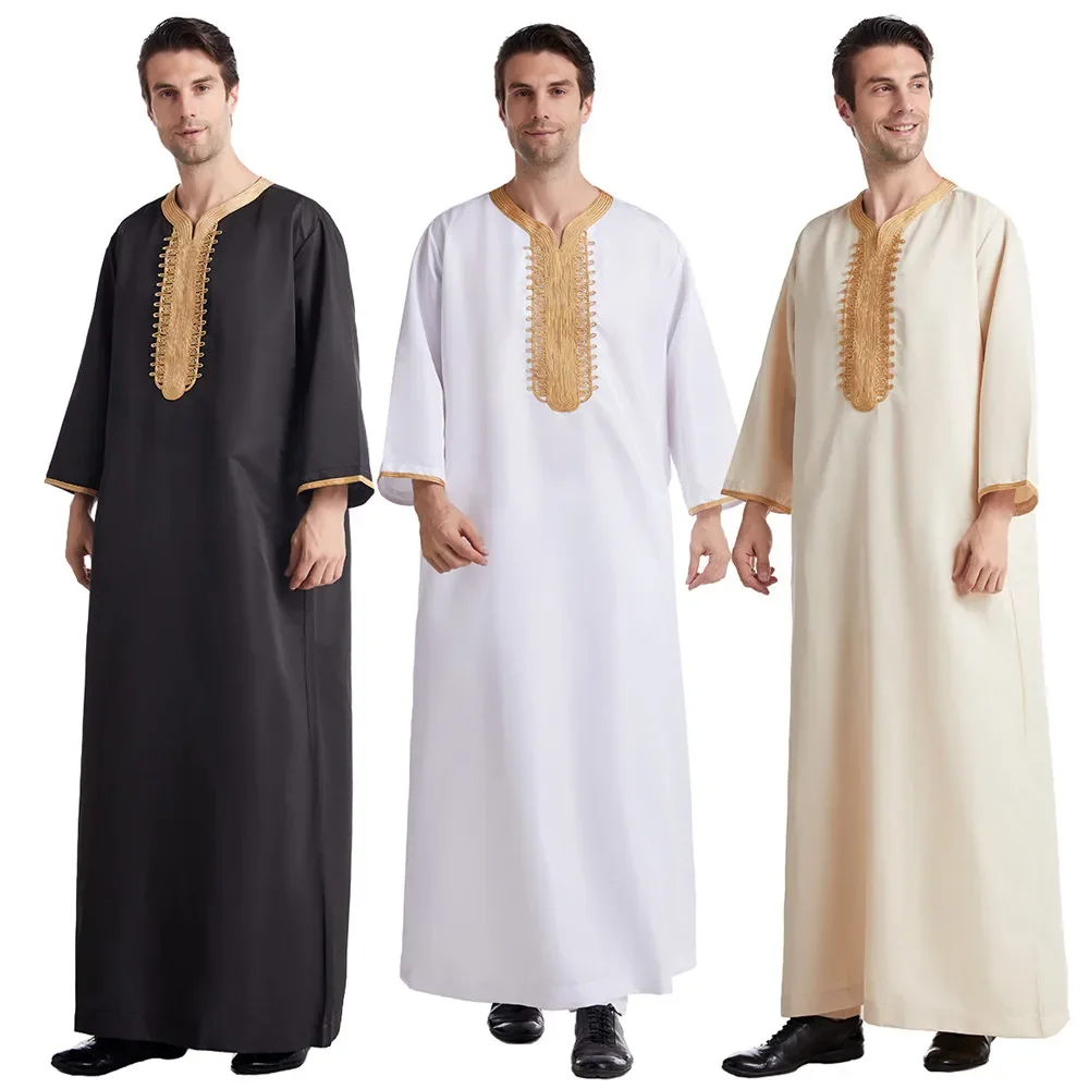 Jubba Thobe Męska Odzież Islam – Dubai Men'S Fashion recenzja i cena