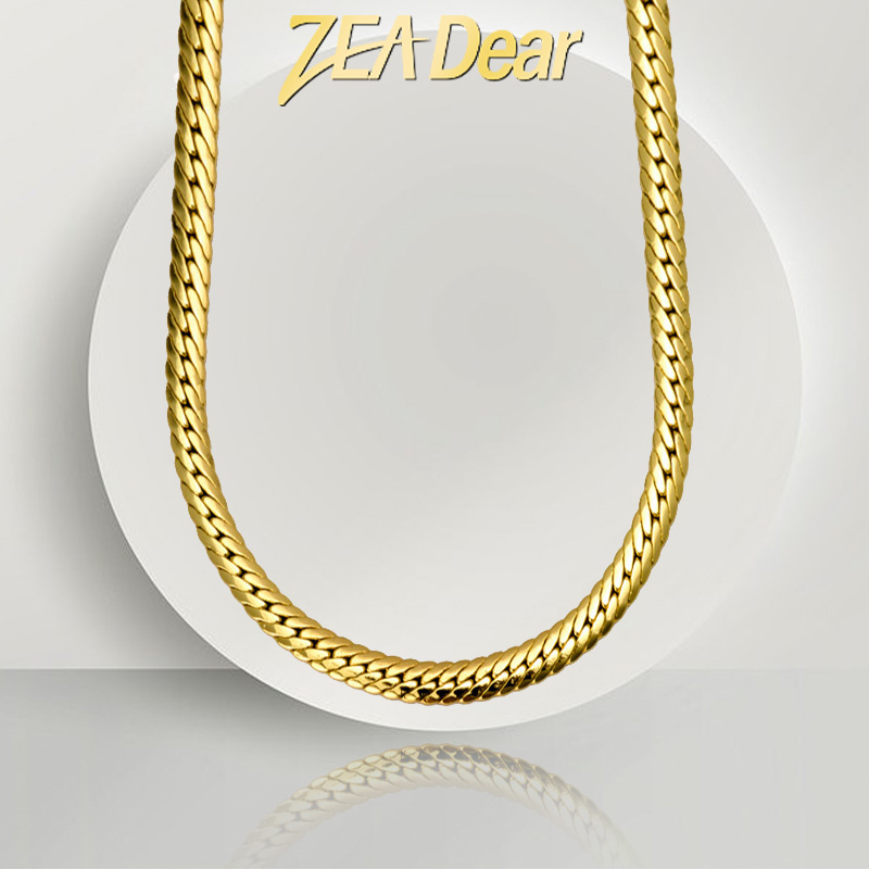 ZEADear Jewelry 18K Gold Plate – Dubai Men'S Fashion recenzja i cena