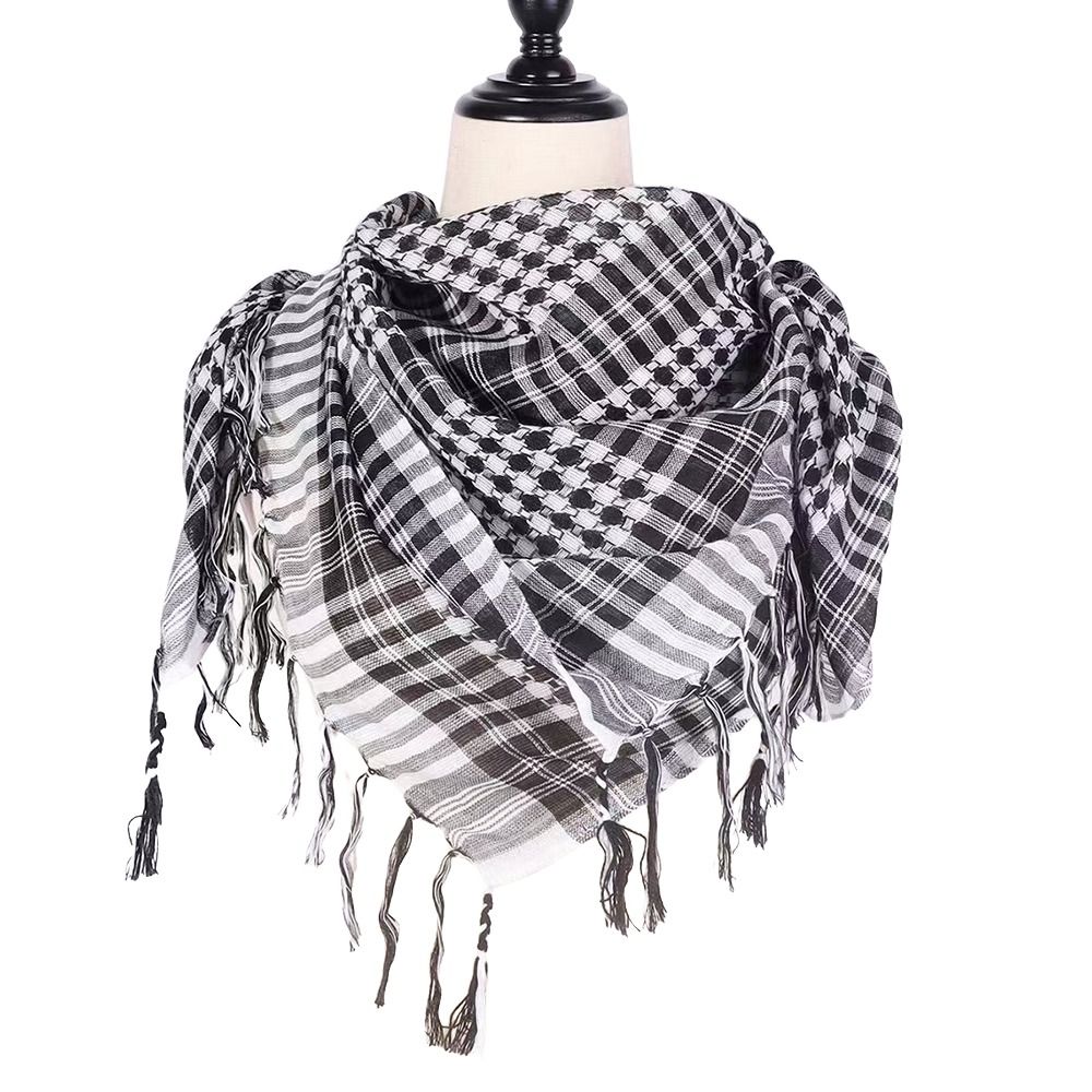 Duża arabska chusta Shemagh z  – Men'S Fashion Head Scarf recenzja i cena