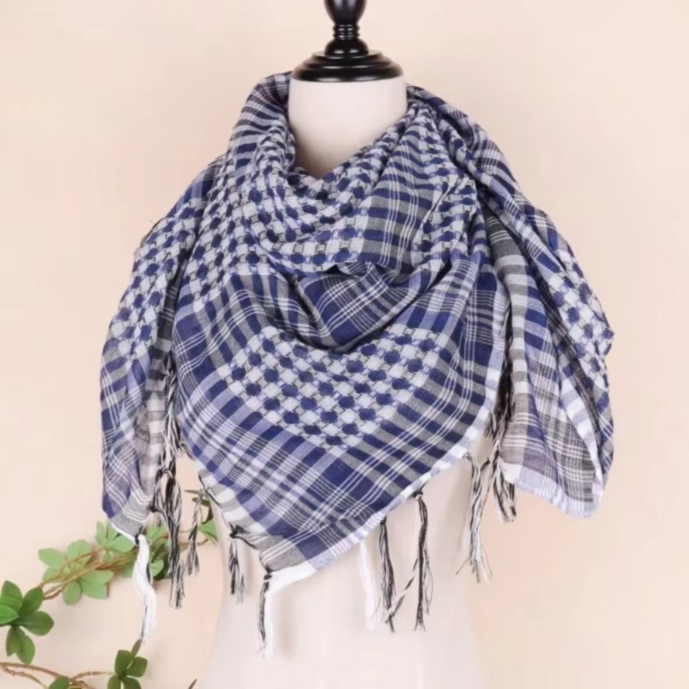 Duża arabska chusta Shemagh z  – Men'S Fashion Head Scarf recenzja i cena