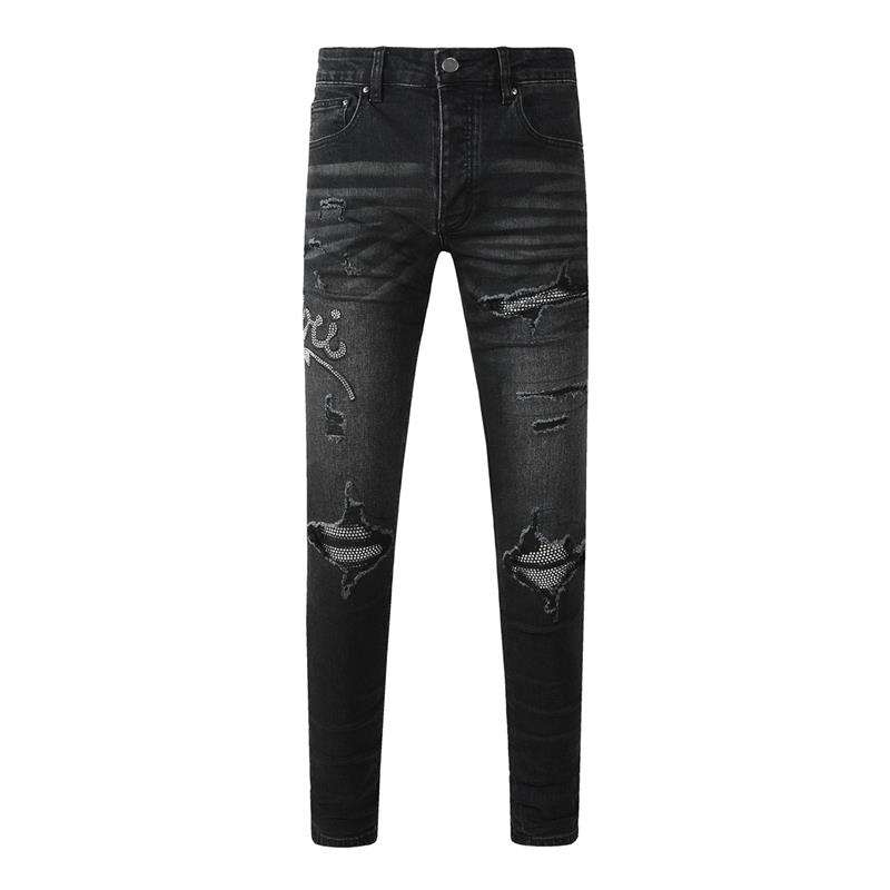 Moda Amerykańska Marki Męskie  – Skinny Jeans Ripped recenzja i cena