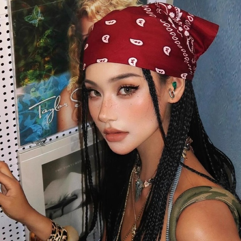 Unisexowa bandana męska damska – Men'S Fashion Head Scarf recenzja i cena