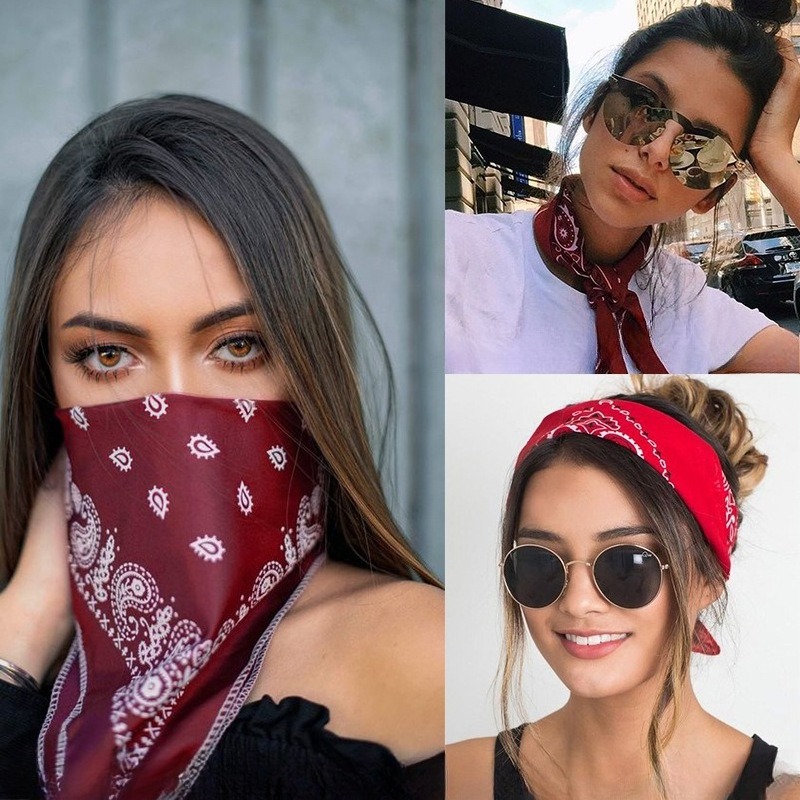 Unisexowa bandana męska damska – Men'S Fashion Head Scarf recenzja i cena