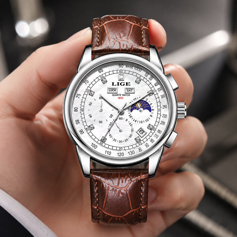2026 LIGE Nowy zegarek męski z – Men'S Fashion Week 2026 recenzja i cena