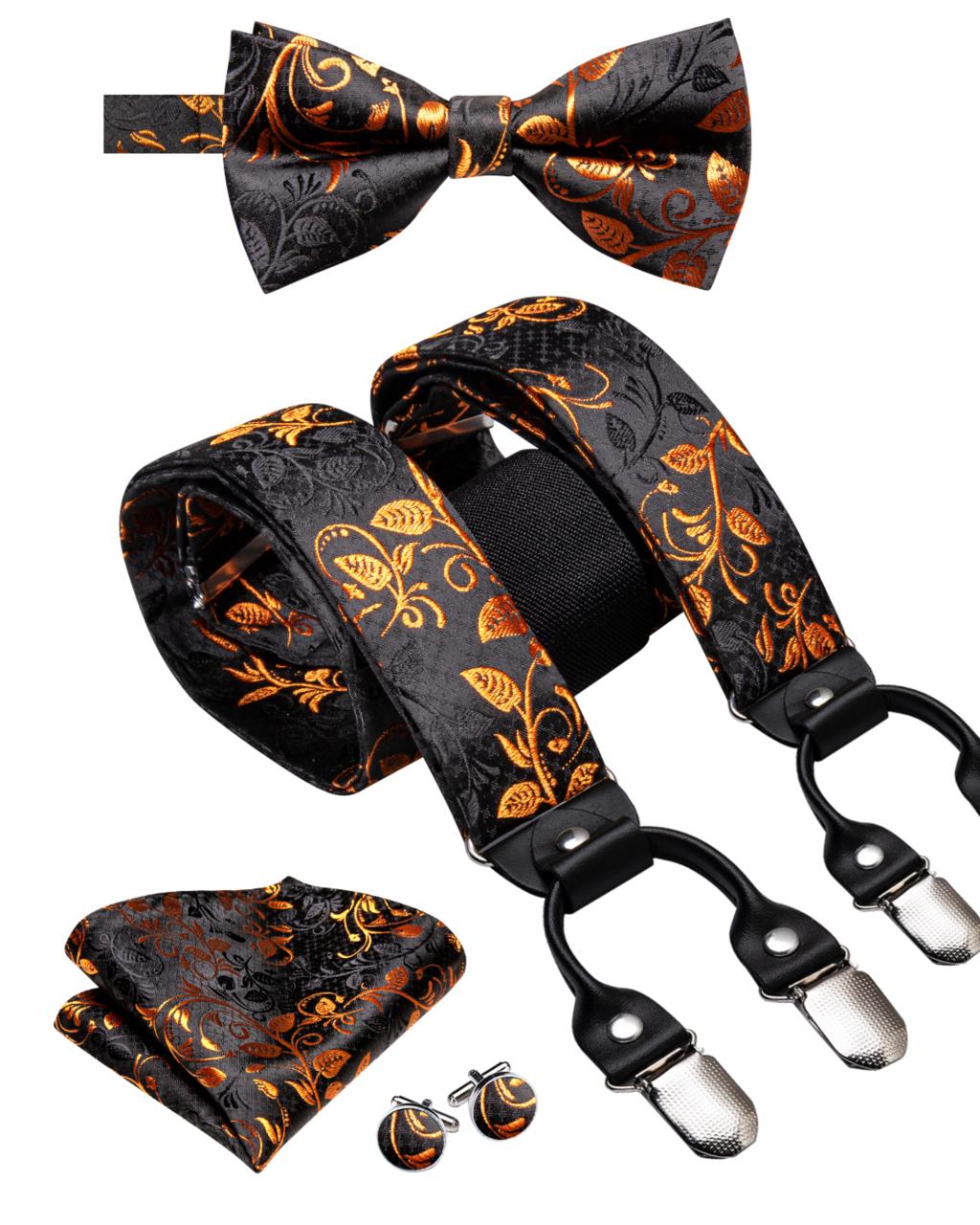 Zestaw męskich szelków Hi-Tie  – Suspenders Clip Men recenzja i cena