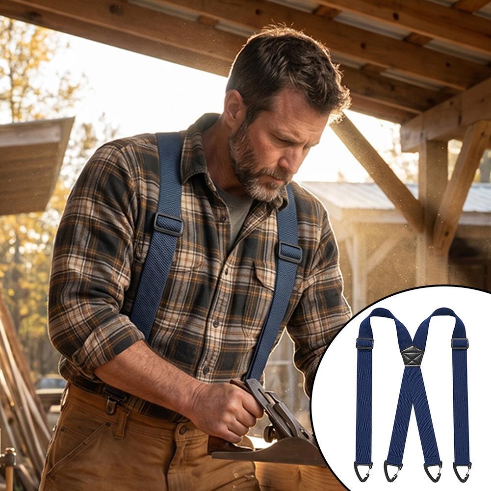 Szelki do spodni, wytrzymałe,  – Suspenders Clip Men recenzja i cena