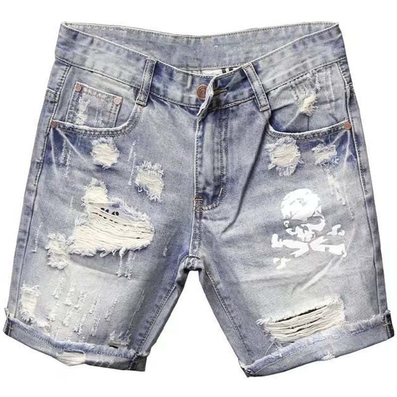 Letnie męskie noszone koraliko – Jeans Pants Fashion Men recenzja i cena
