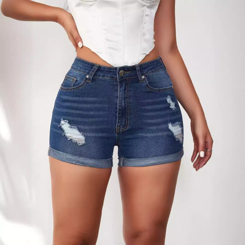Damskie jeansy z wysokim stane – Skinny Jeans Ripped recenzja i cena